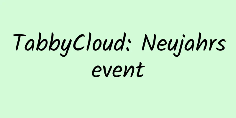 TabbyCloud: Neujahrsevent