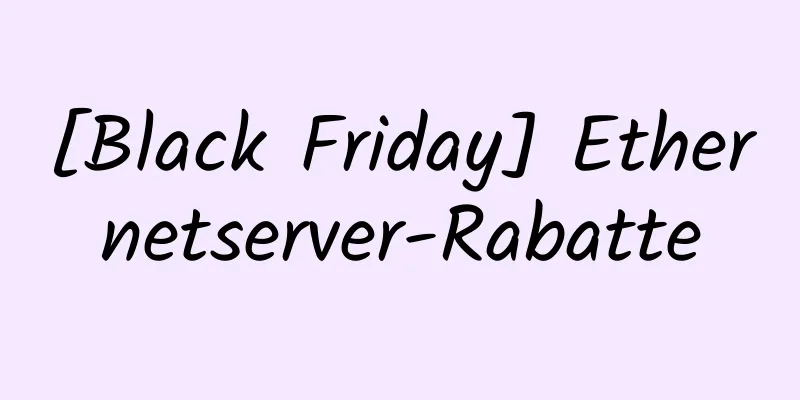 [Black Friday] Ethernetserver-Rabatte