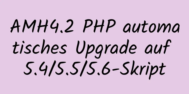 AMH4.2 PHP automatisches Upgrade auf 5.4/5.5/5.6-Skript