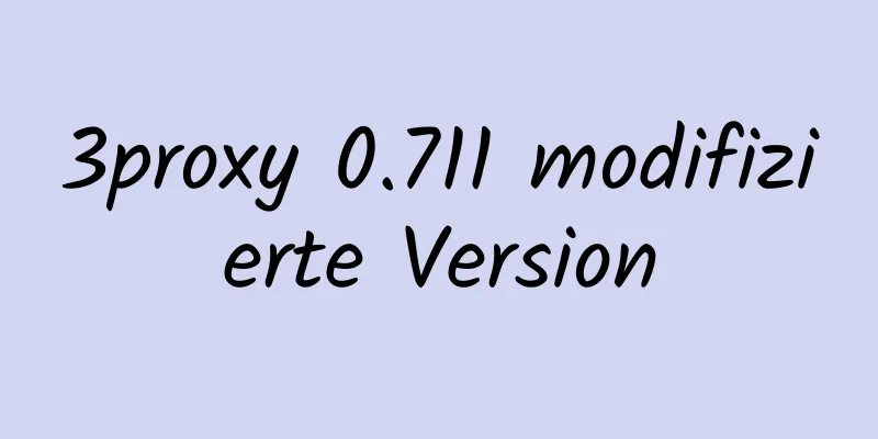 3proxy 0.711 modifizierte Version