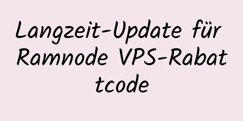 Langzeit-Update für Ramnode VPS-Rabattcode