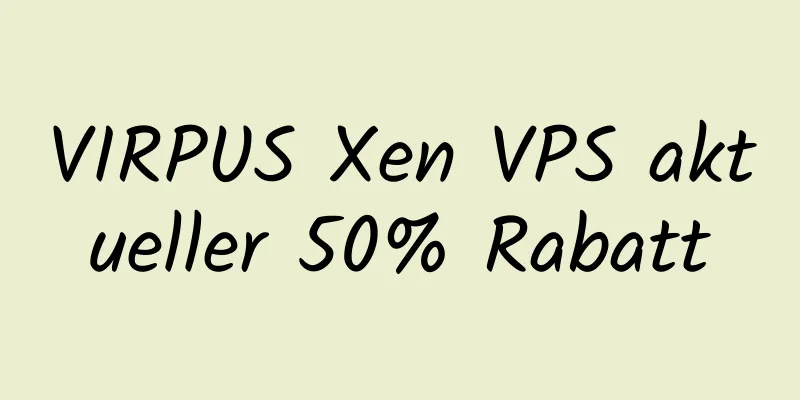 VIRPUS Xen VPS aktueller 50% Rabatt