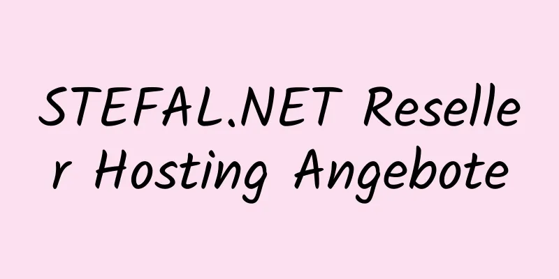 STEFAL.NET Reseller Hosting Angebote