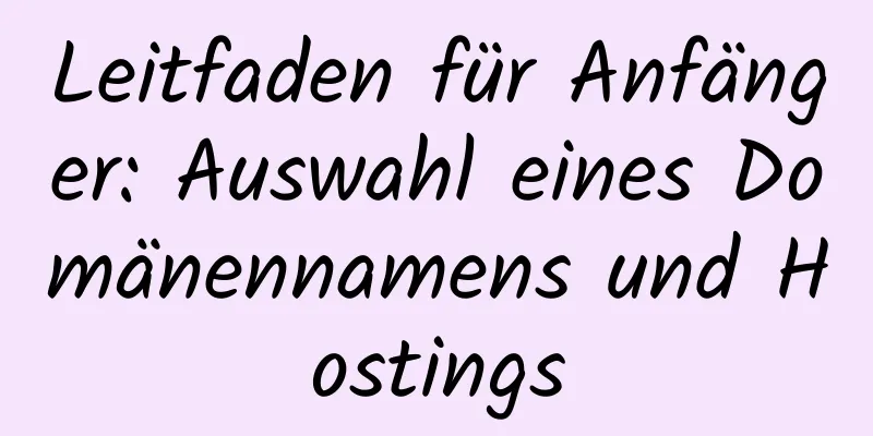 Leitfaden für Anfänger: Auswahl eines Domänennamens und Hostings