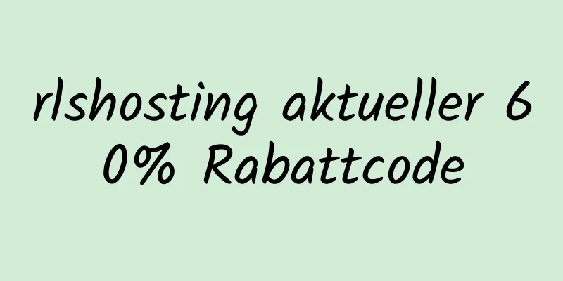 rlshosting aktueller 60% Rabattcode