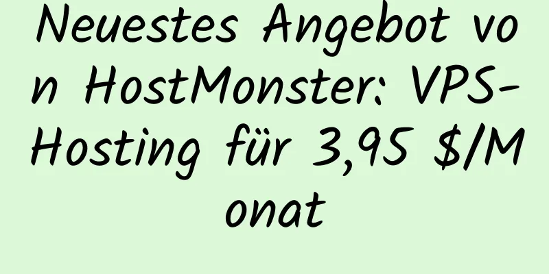 Neuestes Angebot von HostMonster: VPS-Hosting für 3,95 $/Monat