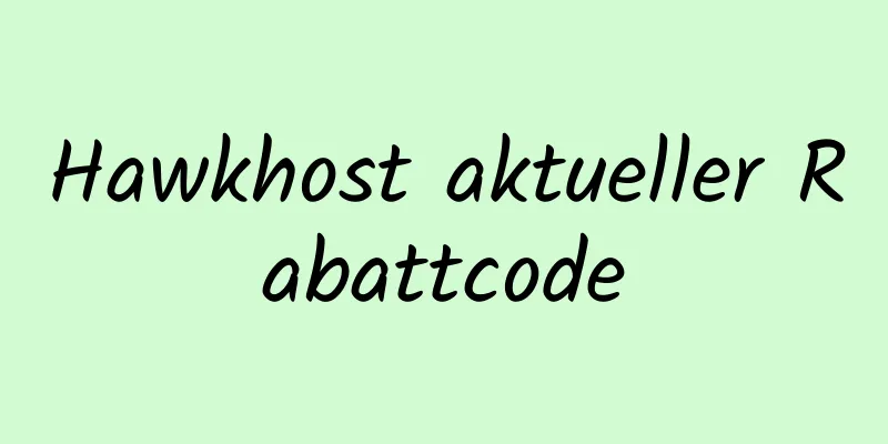 Hawkhost aktueller Rabattcode