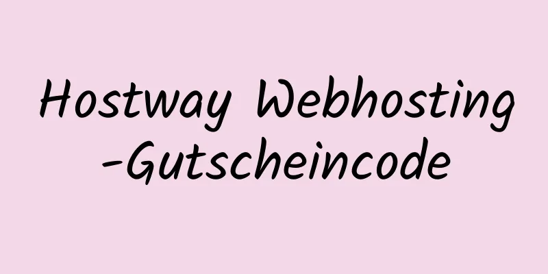 Hostway Webhosting-Gutscheincode