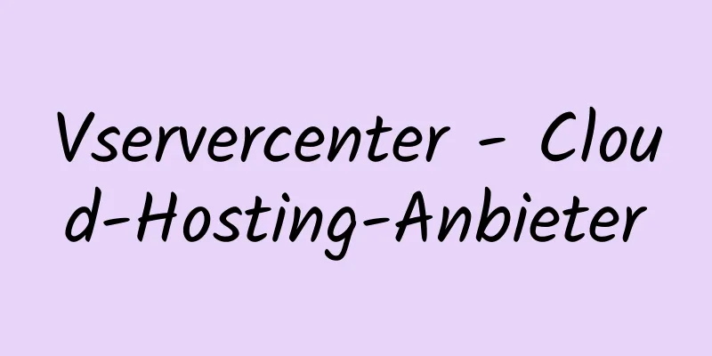 Vservercenter - Cloud-Hosting-Anbieter