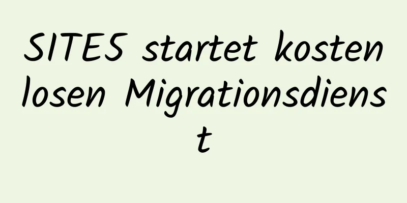 SITE5 startet kostenlosen Migrationsdienst