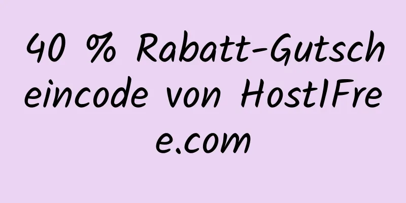 40 % Rabatt-Gutscheincode von Host1Free.com