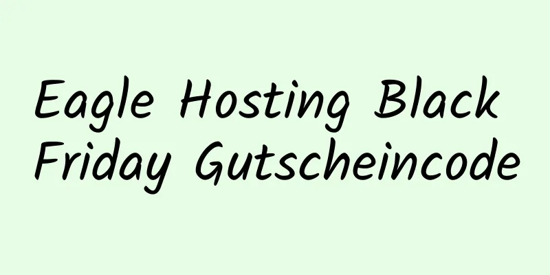 Eagle Hosting Black Friday Gutscheincode