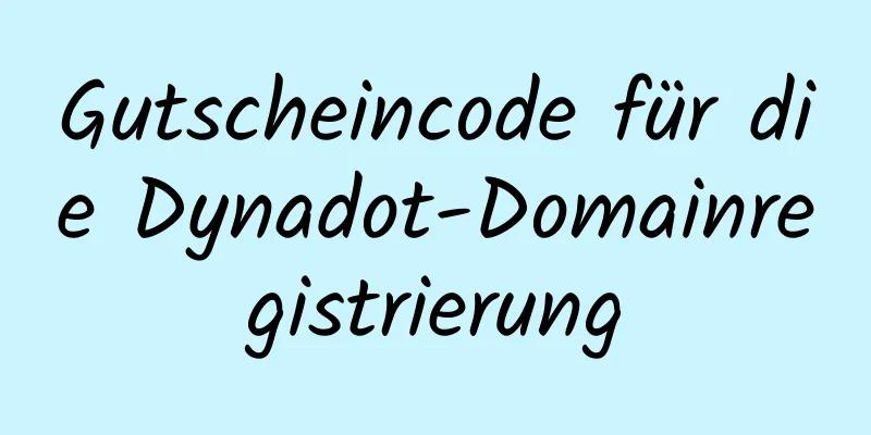 Gutscheincode für die Dynadot-Domainregistrierung