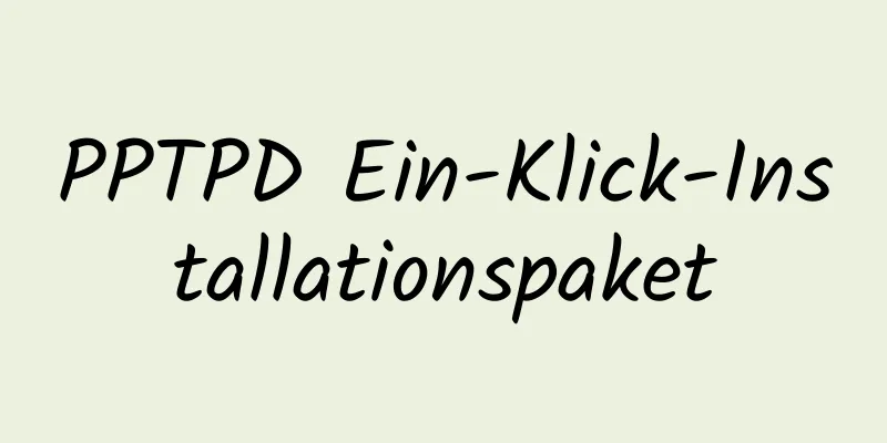 PPTPD Ein-Klick-Installationspaket