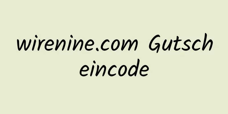 wirenine.com Gutscheincode