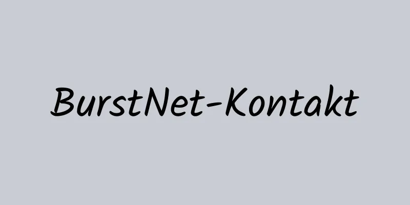 BurstNet-Kontakt