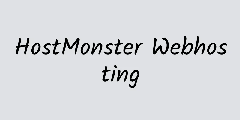 HostMonster Webhosting