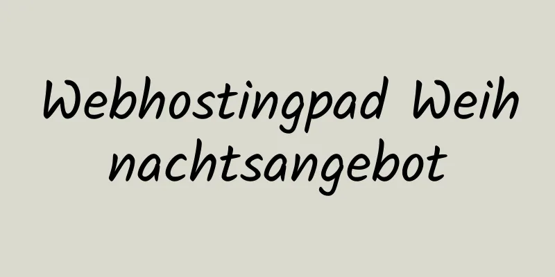 Webhostingpad Weihnachtsangebot